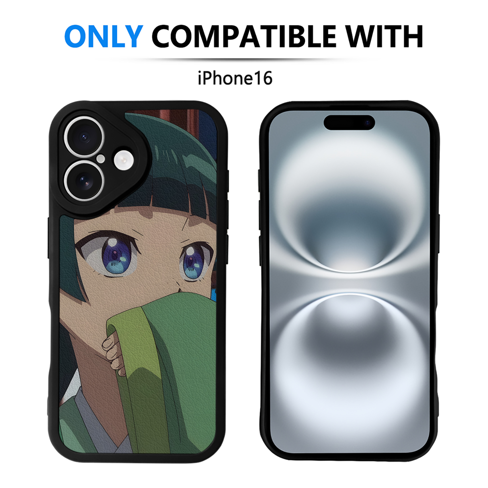 薬屋のひとりごと The Apothecary Diaries 【iPhone 16シリーズ対応】シリコンスマホケース（レザー調） 材質：シリコン